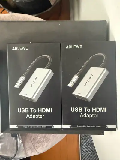 ABLEWE USB to HDMI Adapter, View more