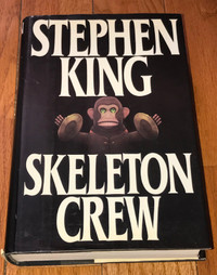 Stephen King SKELETON CREW Hardcover Book 1st Edition 1985