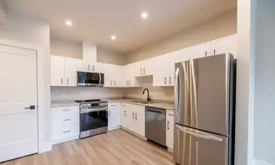 The Suite A bright, brand-new, never-lived-in 2-bedroom ground-level legal suite in a quiet, family-...