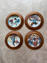 Face-Off Series - Framed Hockey Plates