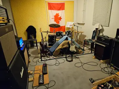 Premier Cabria Drum Set Cymbals Hardware, View more