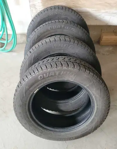 4 Ovation W586 Winter Tires for Sale. **215/60/R16** Great Condition. (9/32") 80% Tread Remaining. N...