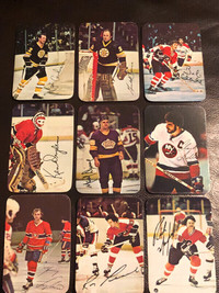 1977-78 OPC Hockey Card Inserts.