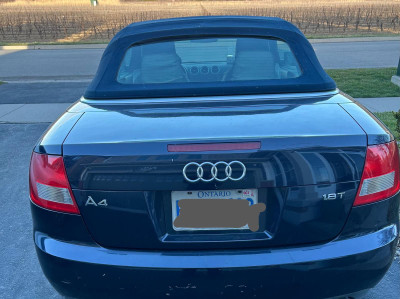 Used Audi A4 convertible