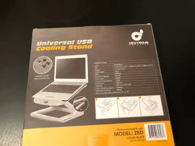 NEW Dextrous Concepts Universal USB Cooling Stand (Model:Zed), View more