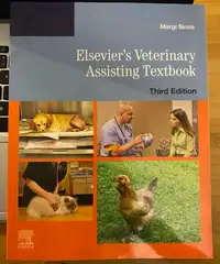 Elevier’s veterinary assisting textbook