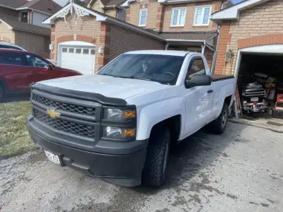 For Sale 2014 chevy silverado rcsb, owned for the last 5 yrs,2nd owner, was an Orkin Canada truck up...