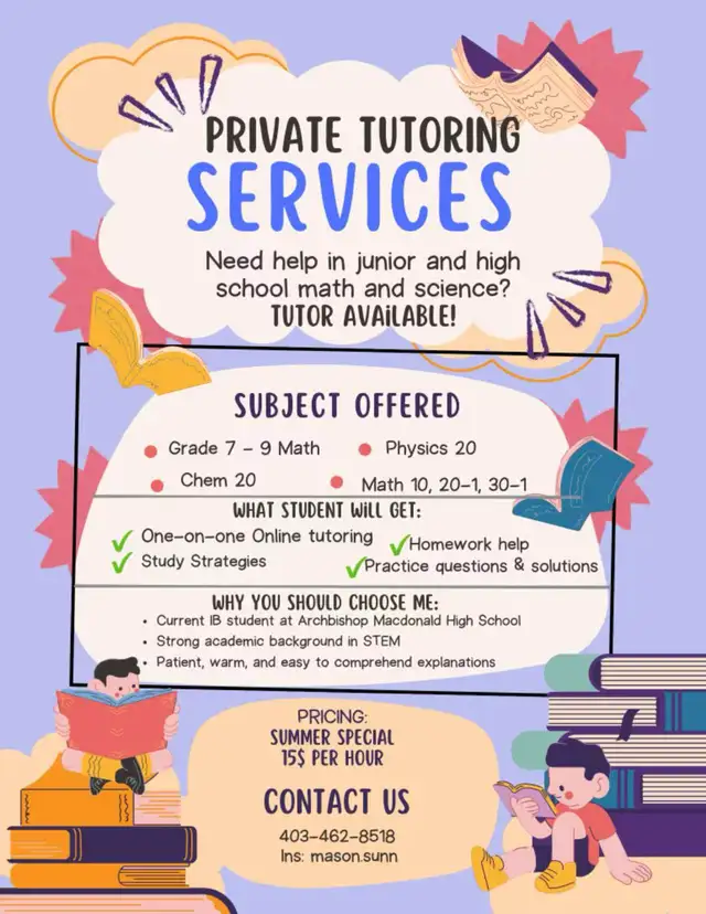 summer STEM tutor