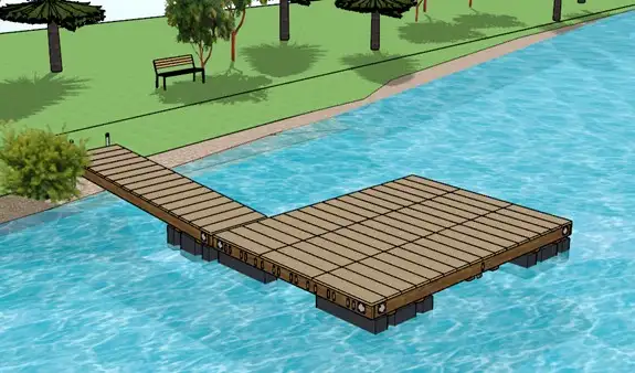 DIY - Ensemble de quais 4'x16' SF-HD et 12'x16' F-HD - Thruflow in Patio & Garden Furniture in Granby - Image 3