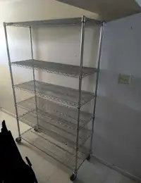 Metal shelf