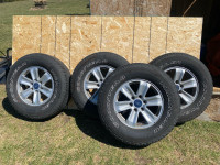 Set 4 Ford F150 Tires and Rims 2021