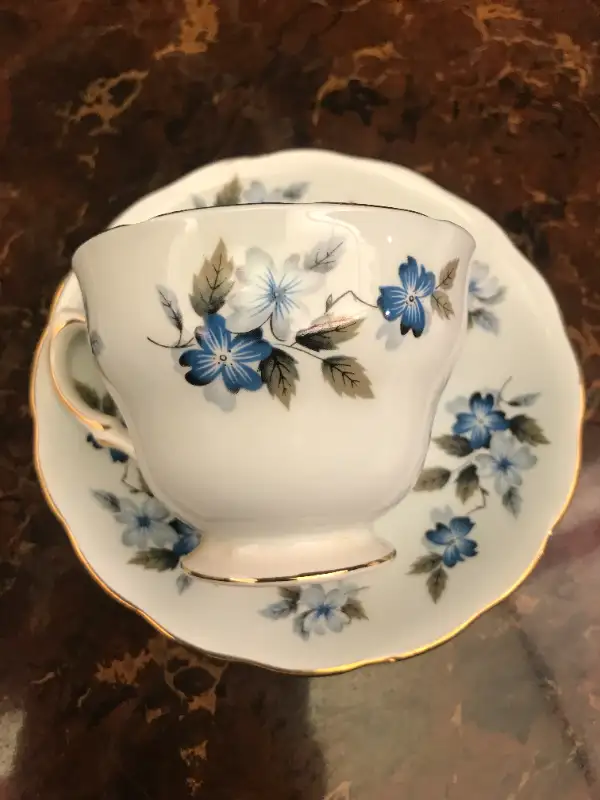 Unique  Bone China-Same pattern, different makers. in Kitchen & Dining Wares in Hamilton - Image 2
