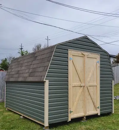 baby barn storage sheds - order as prebuilt or site build option!