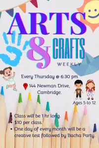Art and Crafts classes