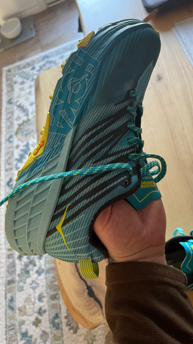 Women’s size 8.5 Hoka Speedgoat 4 Trail Runners in Women's - Shoes in Moncton - Image 3