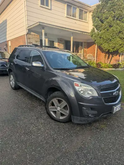 2014 Chevrolet Equinox. 249000km. Selling as is as. Apparent exhaust leak, possible differential iss...