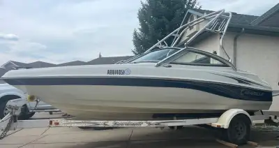 2007 Caravelle 187LS, 4.3 GXI Volvo Penta 225 HP runabout with custom tow/ski tower. This is truly a...