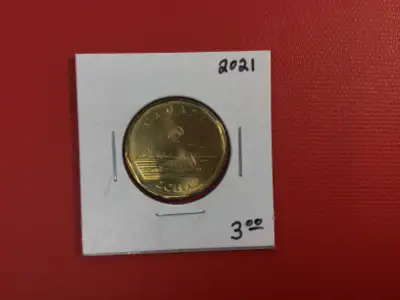 2021 Canada 1 Dollar Coin, View more