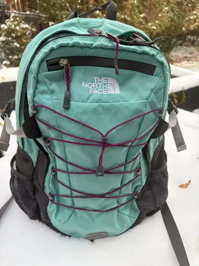 The North Face Borealis Backpack – Teal / Grey – Good Condition, View more