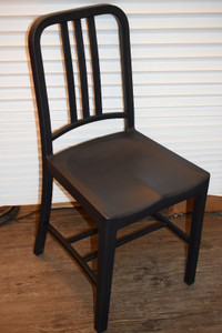 Modern Classic Black Polypropylene NAVY CHAIR