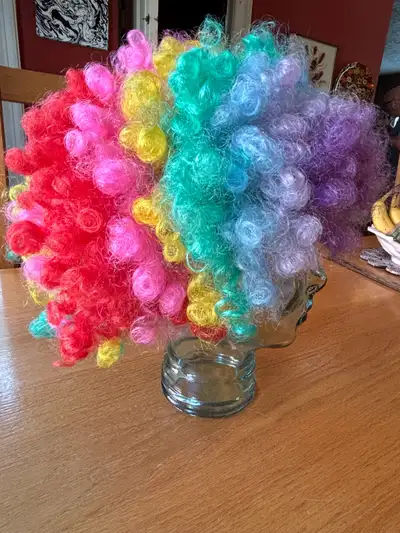 Rainbow Wig for Costume, View more