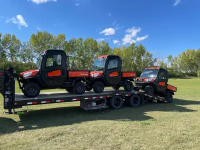 Selling lightly used Kubota X1100C RTV with under 900 hours. I have 3 to sell. Can be sold together...