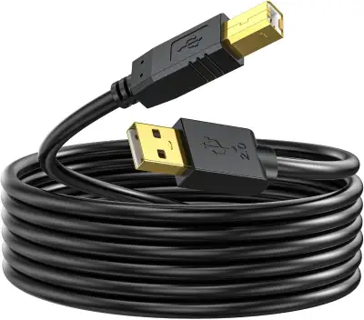 USB Printer Cable Cord Type A-Male to B-Male Printer USB Cable, View more