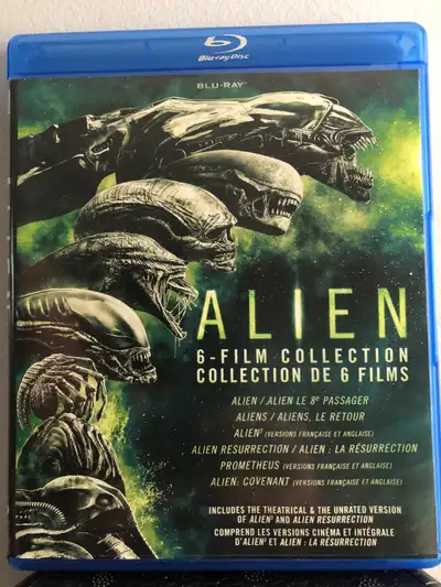 Alien 6-Film Collection Blu-ray, View more