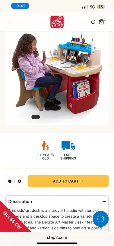 step 2 desk, View more