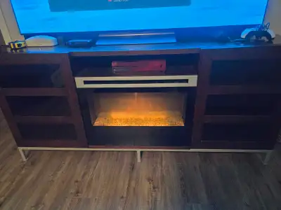 Fireplace TV Stand, View more