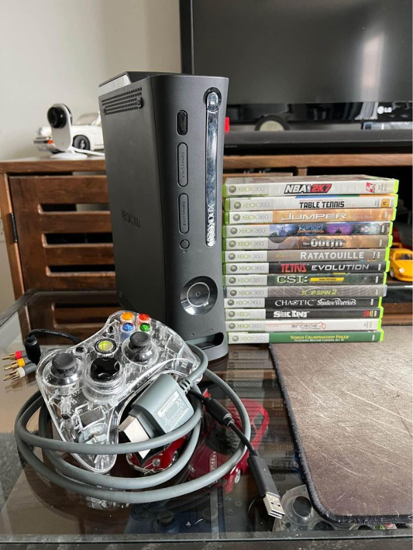 Xbox 360 Elite with 13 games! in XBOX 360 in Barrie