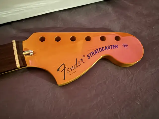 American Vintage II 1973 Stratocaster Neck in Guitars in City of Toronto - Image 3
