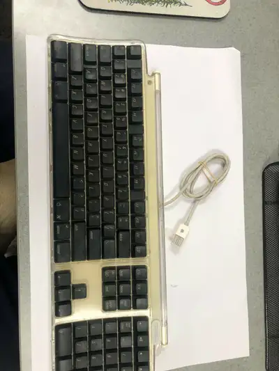 RARE Vintage Macintosh Apple Pro Keyboards M7803 WITH MOUSE, View more