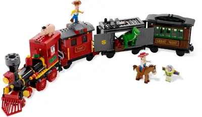 LEGO TOY STORY 3 , 7597 WESTERN TRAIN CHASE, WITH INSTRUCTIONS, View more