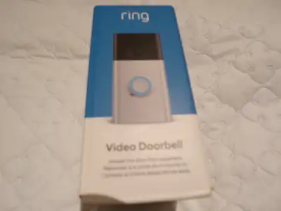 NEW RING VIDEO DOORBELL, View more