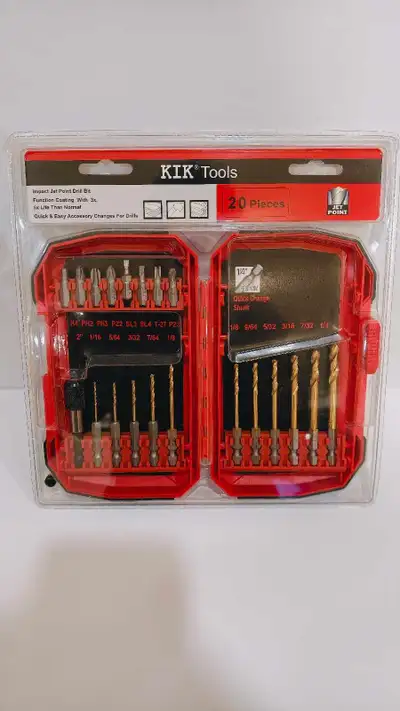 KIK Tools Drill Bit Set, View more