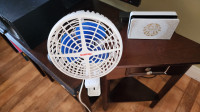 6" Clip On Desk Fan. Dual Speed.