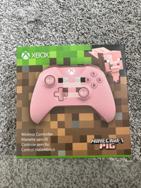 Xbox Minecraft pig pink special edition