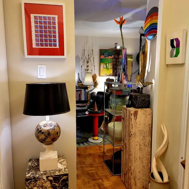 Vintage terrazzo marble lamp in Arts & Collectibles in City of Toronto - Image 11