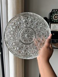  Elegance silverware relish tray