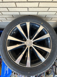 Tires and rims off 2013 Chrysler 200 