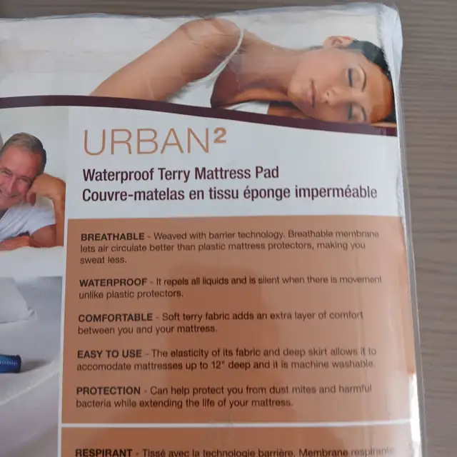 Couvre - matelas neuf pour lit simple in Bedding in City of Montréal - Image 6