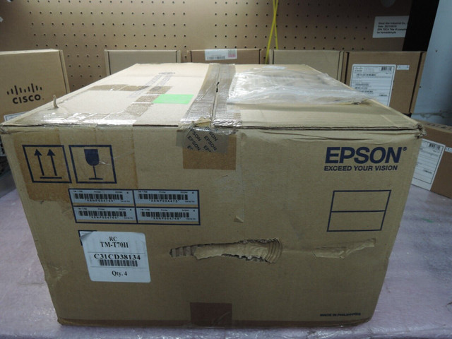 NOB EPSON TM-T70II M296A Thermal POS Receipt Printer in General Electronics in City of Toronto - Image 2