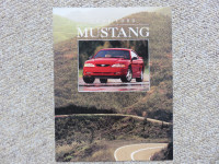 1996 Ford Mustang Sales Brochure