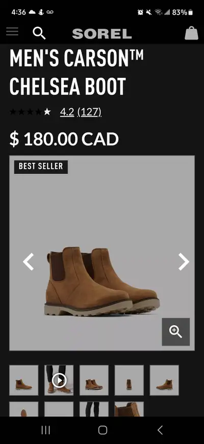 NEW Men's Sorel Boots, View more