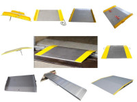 aluminium dock plate, dock board, steel dock board, ramp, contai