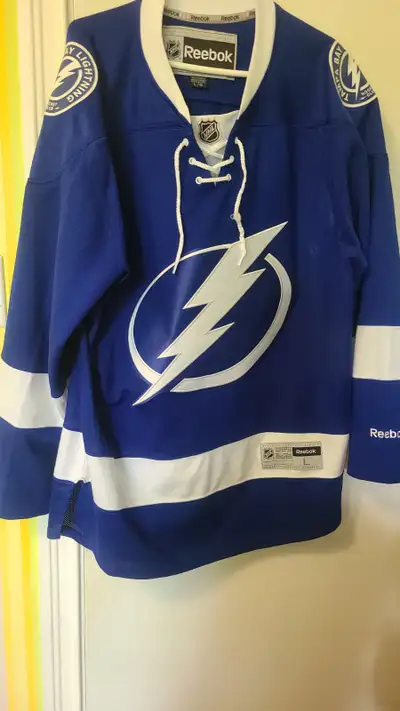 Tampa Bay Lightning Jersey - Reebok Large, View more