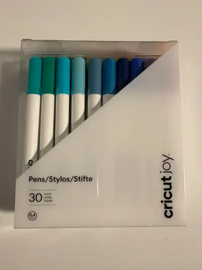 Boite de 30 crayons Cricut pointe 0,4mm pour Joy ou Joy XTRA, View more