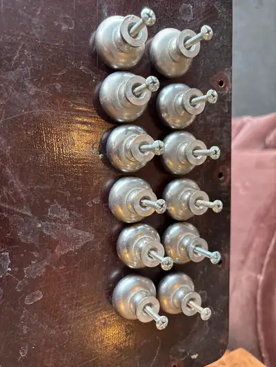 12. metal Door Pulls  heavy for their size. , View more