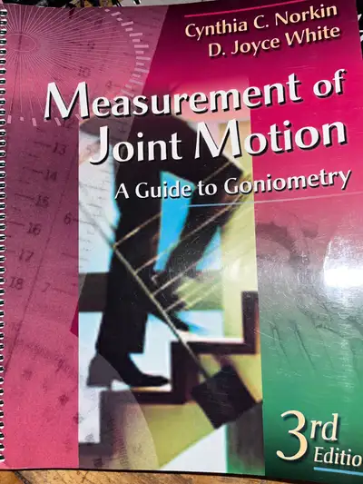 Measurement of joint motion a guide to goniometry 3rd , View more